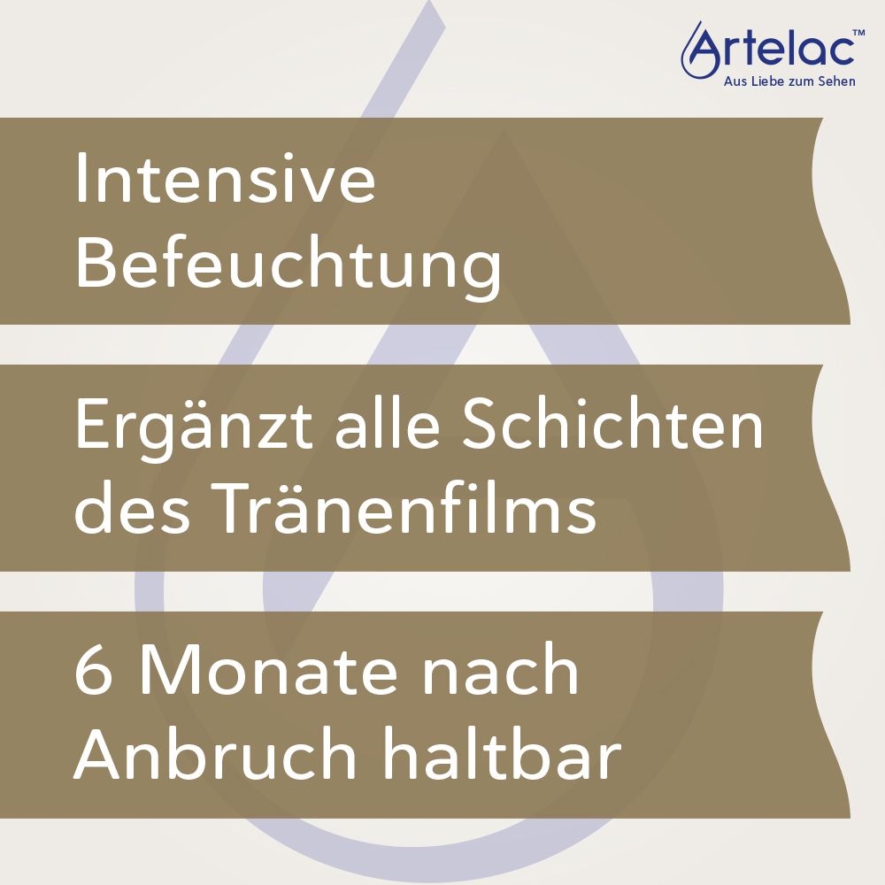 Artelac Complete MDO Augentropfen für trockene Augen 10 ml Augentropfen