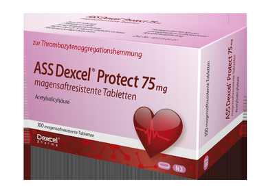 ASS Dexcel Protect 75mg 100 St Tabletten magensaftresistent