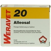 ALLEOSAL 20 Amp.f.Hunde/Katzen/Klein-u.Zootiere 10X2 ml Ampullen
