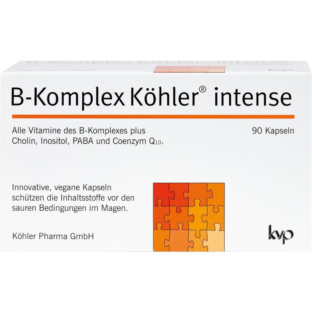B-Komplex Köhler intense 90 St Kapseln