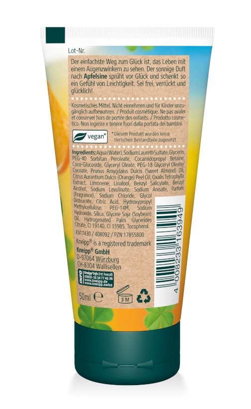 Kneipp Aroma-Pflegedusche Sei frei, verrückt UND GLÜCKLICH! 50 ml Duschgel
