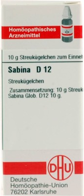 SABINA D 12 Globuli 10 g Globuli