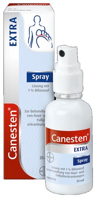 Canesten Extra Spray gegen Pilzerkrankungen der Haut 25 ml Spray