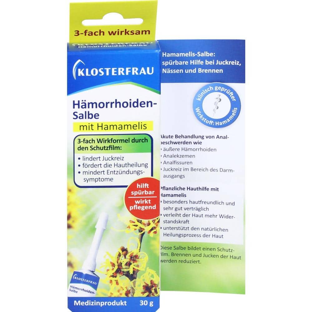 KLOSTERFRAU Hämorrhoidensalbe 30 g Salbe