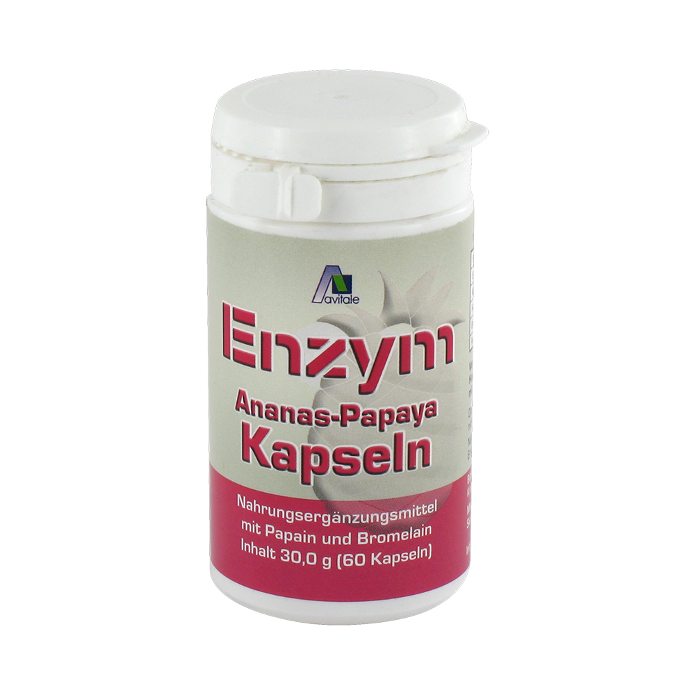 Avitale ENZYM ANANAS Papaya Kapseln 60 St Kapseln