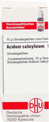 ACIDUM SALICYLICUM D 12 Globuli 10 g Globuli