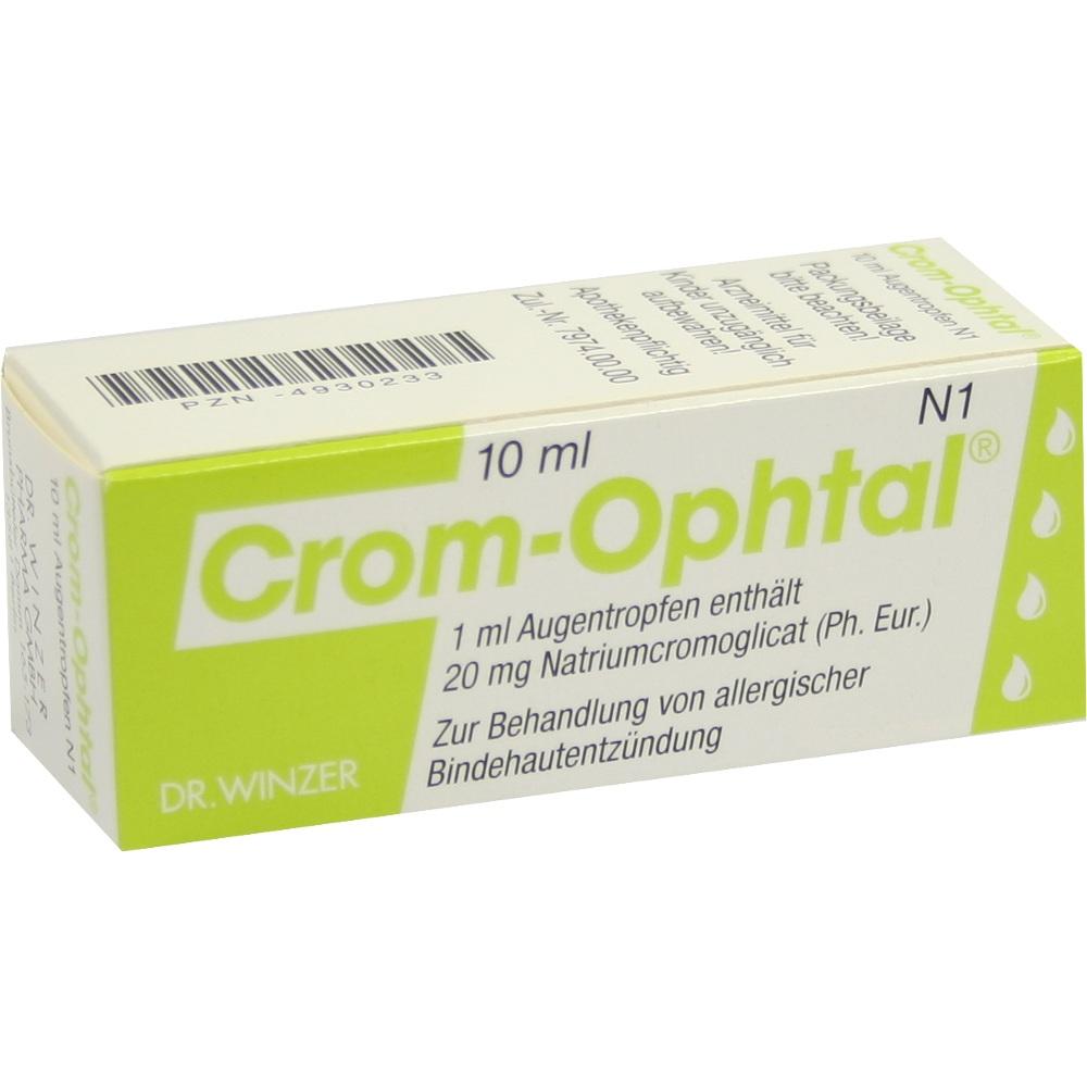 Crom Ophtal Augentropfen 10 ml Augentropfen