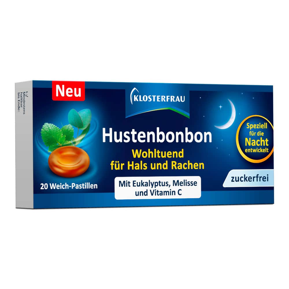 KLOSTERFRAU Hustenbonbon zuckerfrei 20 St Pastillen