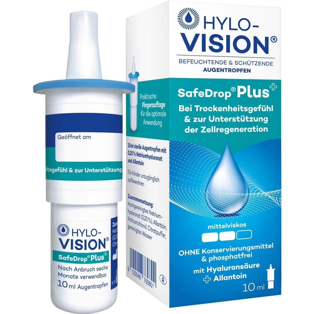HYLO-VISION SafeDrop PLUS 10 ml Augentropfen