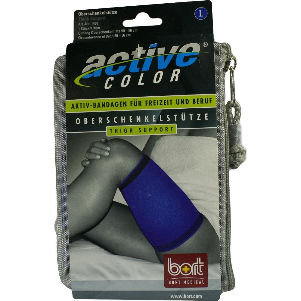 BORT ActiveColor Oberschenkelstütze large blau 1 St