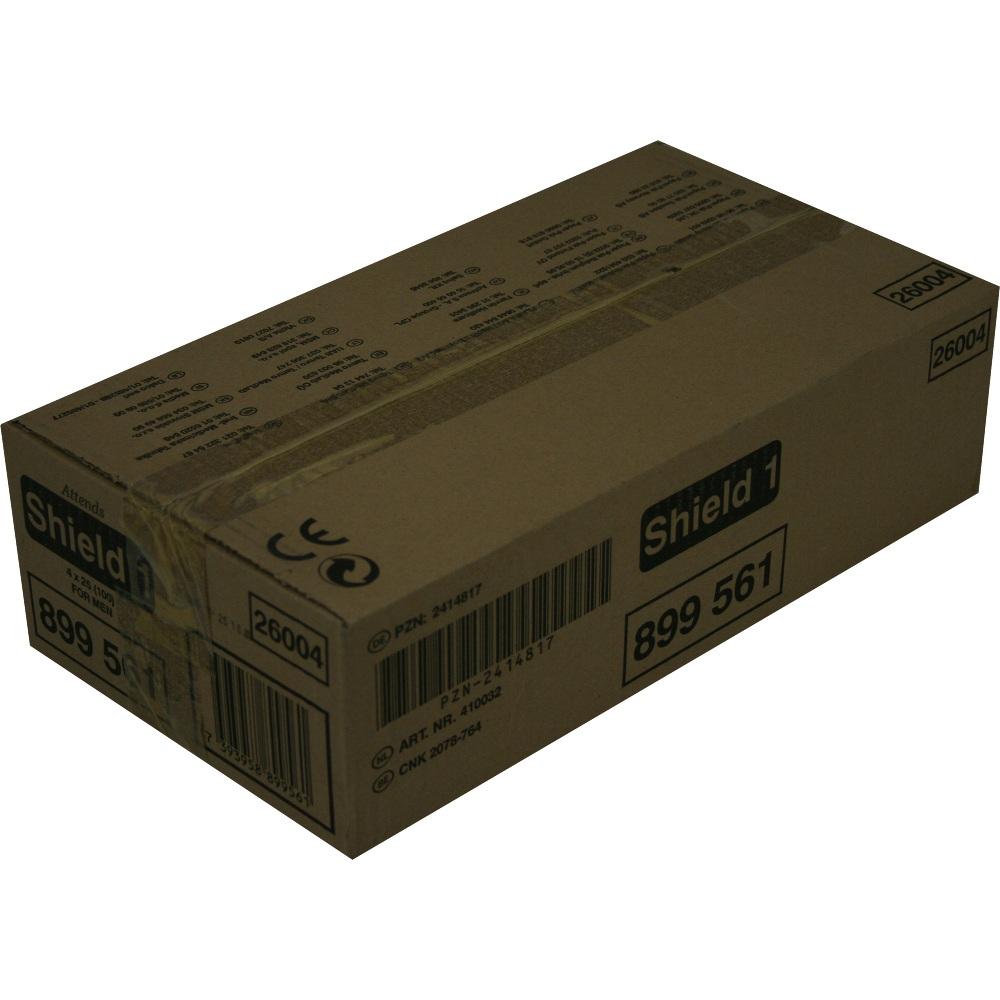ATTENDS for men Shield 1 Box 4X25 St