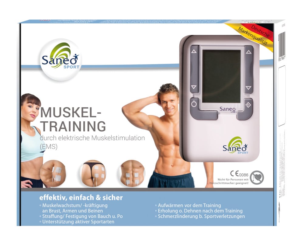 saneo SPORT Muskeltraining EMS Gerät 1 St