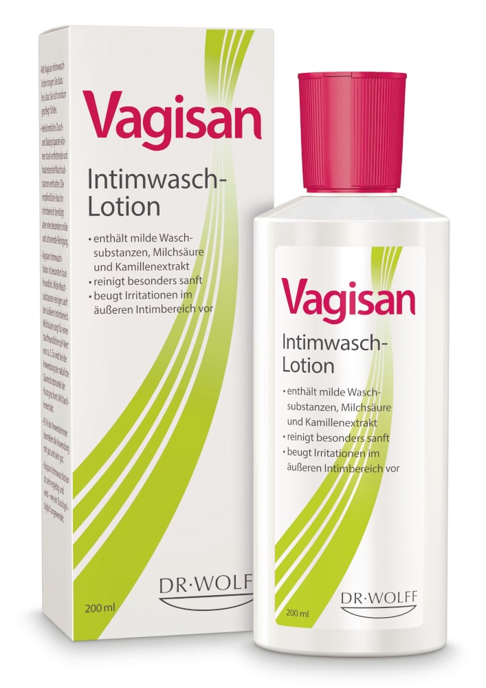 Vagisan Intimwasch-Lotion - Sanfte Intimreinigung 200 ml Lotion