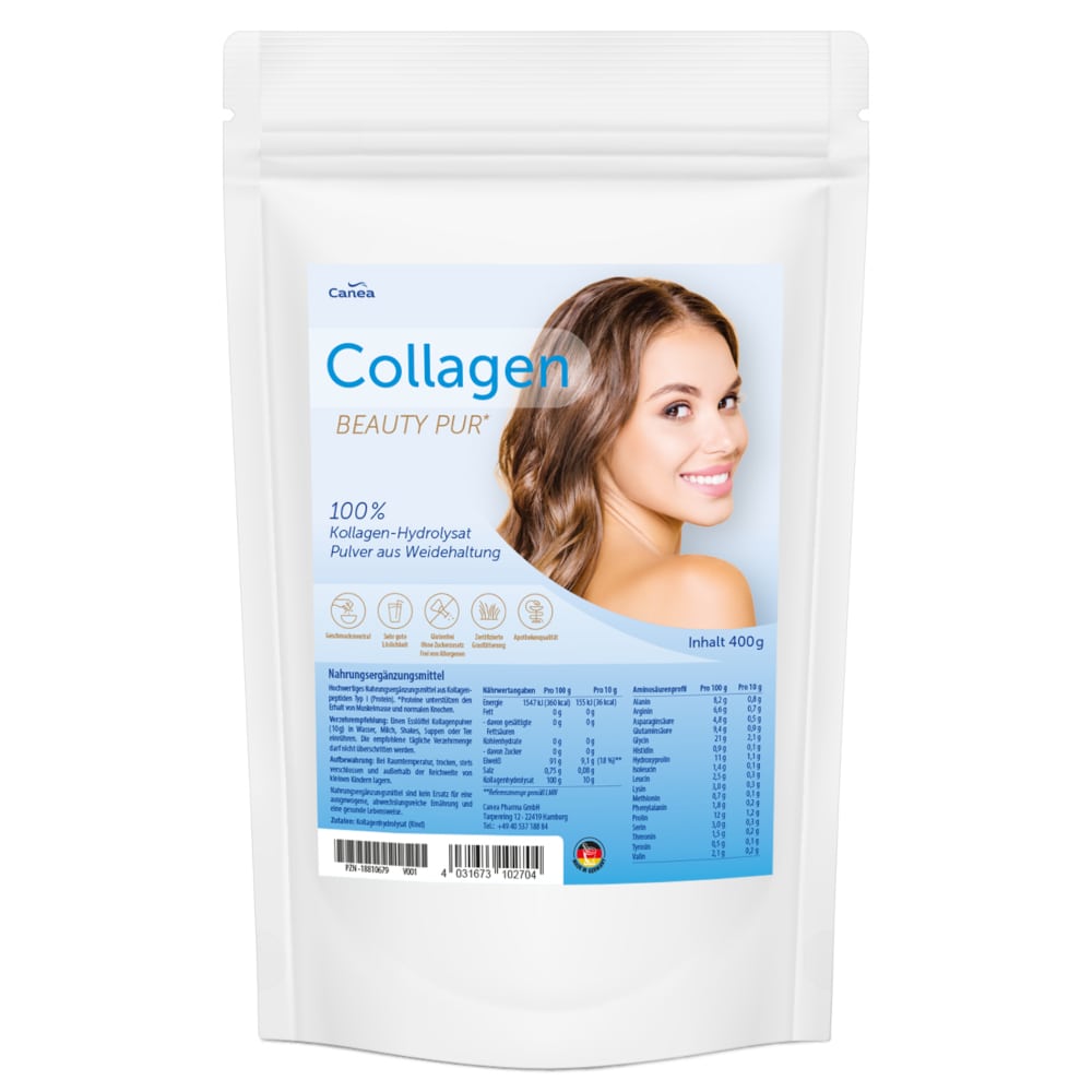 Collagen BEAUTY PUR 400 g Pulver