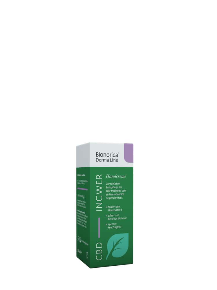 Bionorica Derma Line CBD INGWER Handcreme 50 ml Creme