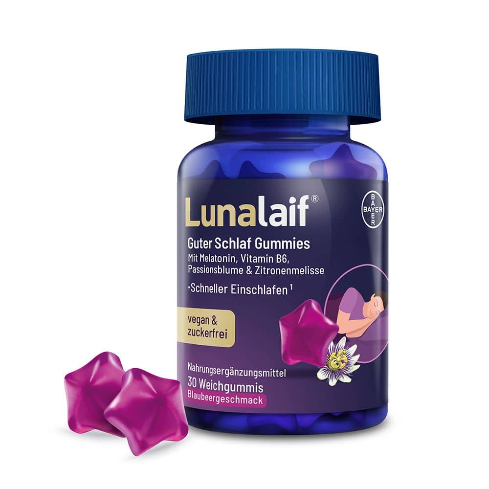 Lunalaif Guter Schlaf Gummies 30 St