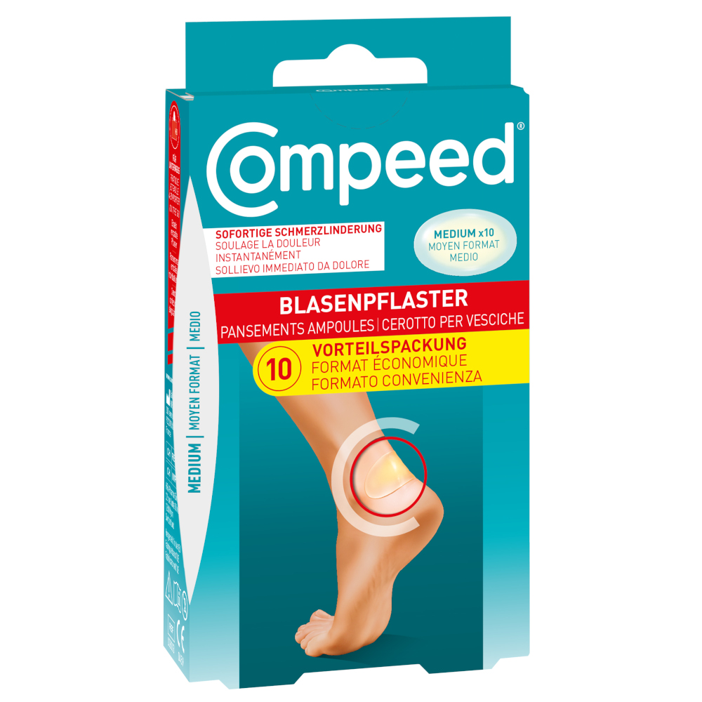 Compeed BLASENPFLASTER Vorteilspackung 10 St Pflaster