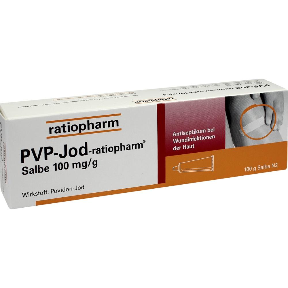 PVP JOD ratiopharm Salbe 100 g Salbe