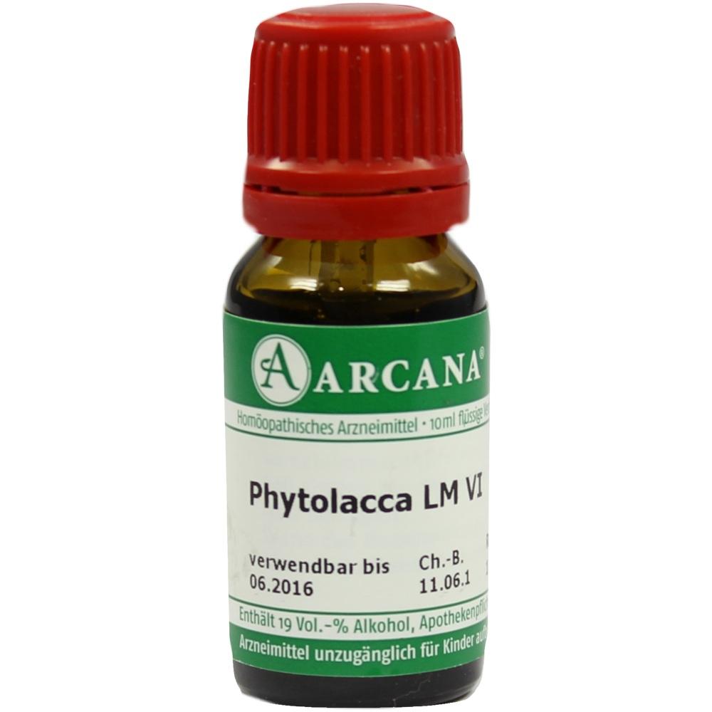 PHYTOLACCA LM 6 Dilution 10 ml Dilution