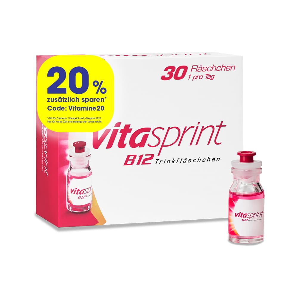 vitasprint B12 Trinkfläschchen 30 St Trinkampullen