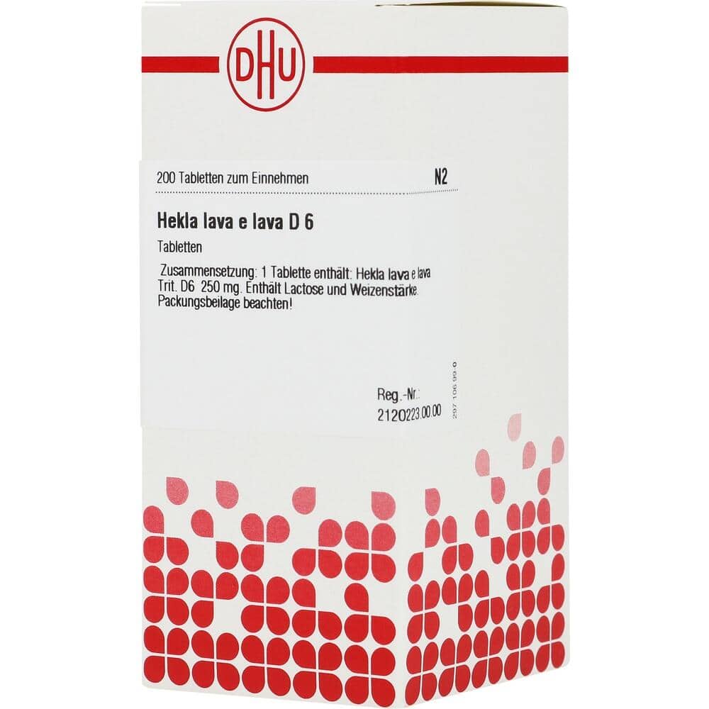 HEKLA lava e lava D 6 Tabletten 200 St Tabletten