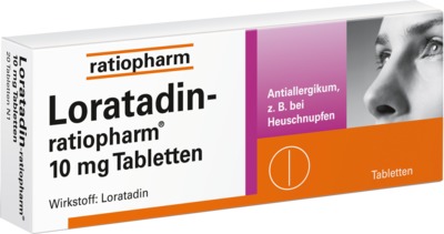 Loratadin ratiopharm 10mg  100 St Tabletten