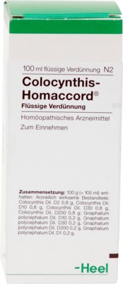 COLOCYNTHIS HOMACCORD Tropfen 100 ml Tropfen
