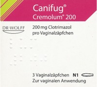 Canifug Cremolum 200 3 St Vaginalsuppositorien