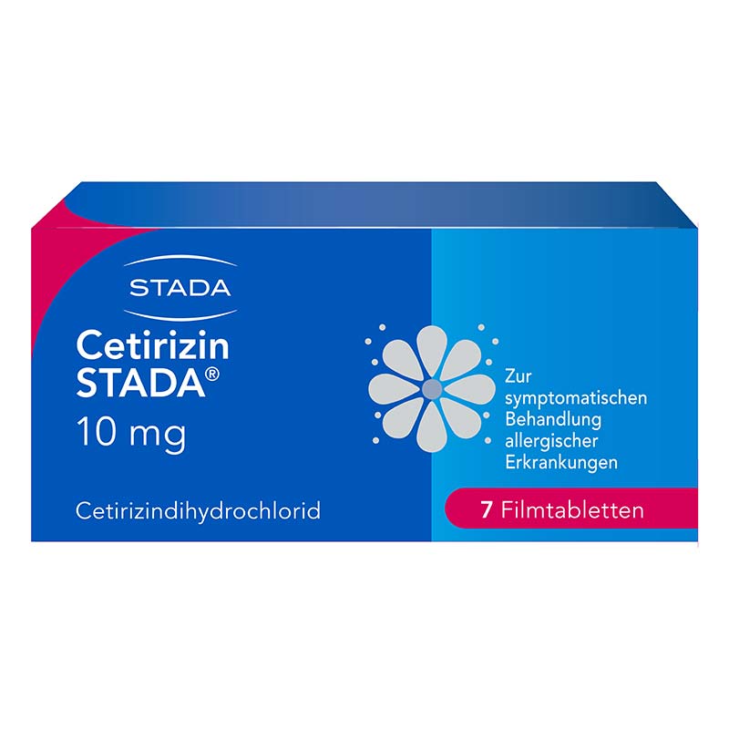 Cetirizin STADA 10mg 7 St Filmtabletten