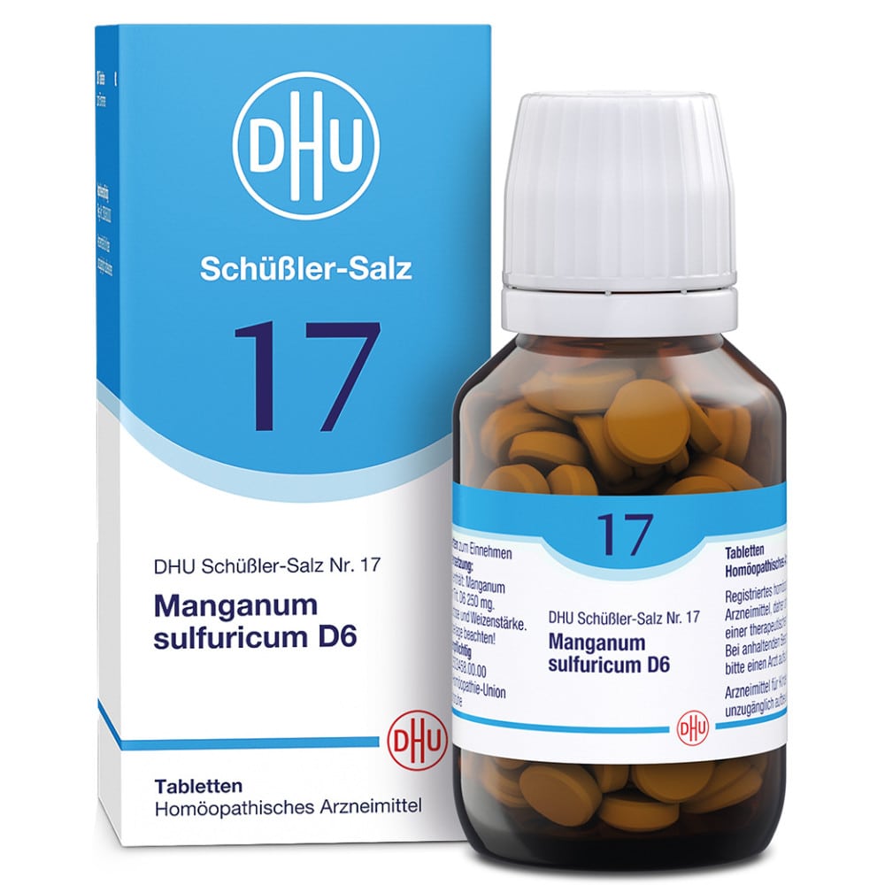 DHU Schüssler-Salz Nr. 17 Manganum sulfuricum D 6  200 St Tabletten
