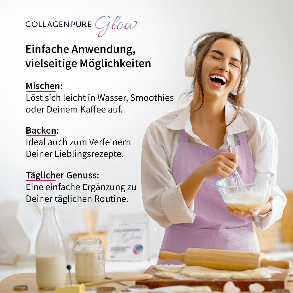 COLLAGEN PURE Glow 500 g Pulver