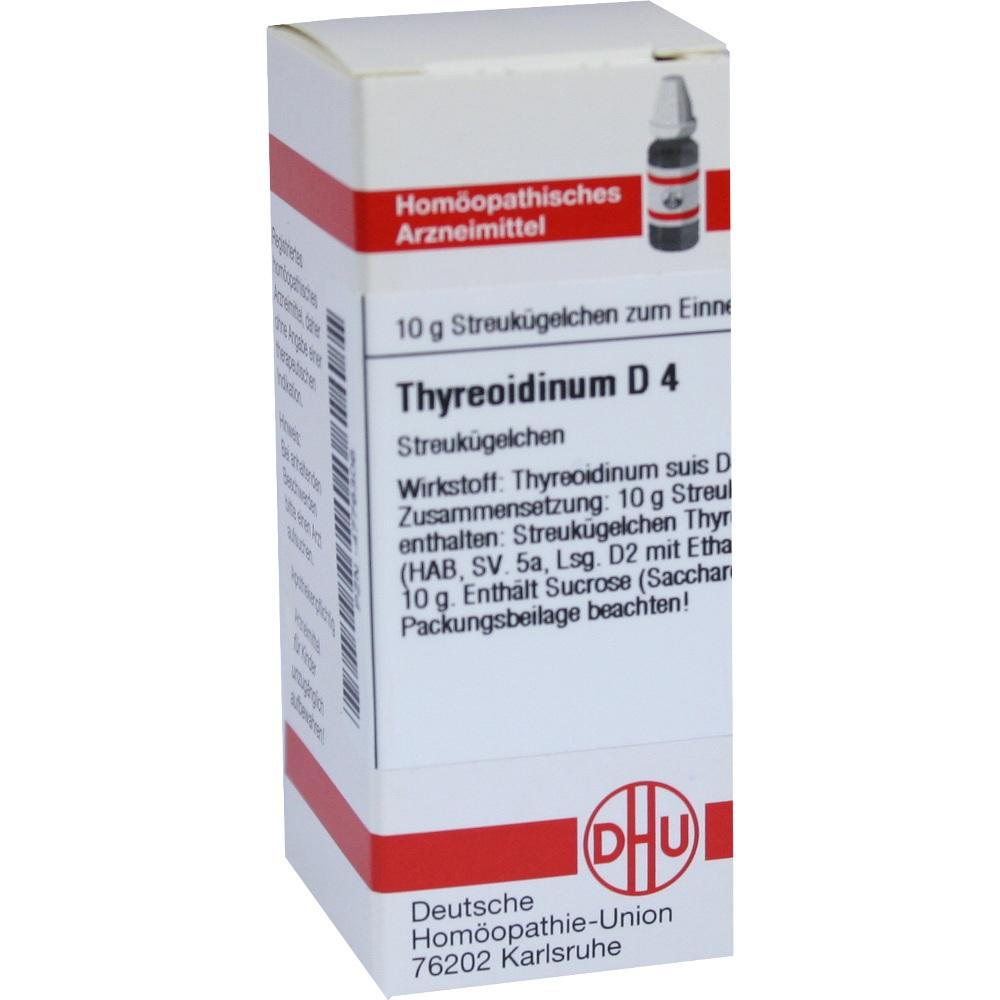 THYREOIDINUM D 4 Globuli 10 g Globuli