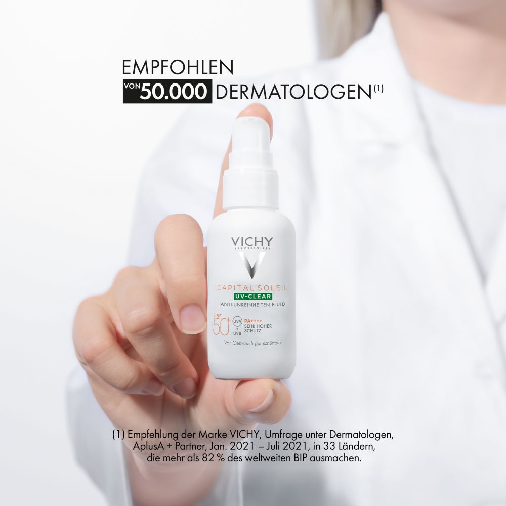 Capital Soleil UV-Clear LSF 50+ 40 ml Flüssigkeit Capital Soleil UV-Clear LSF 50+ 40 ml Flüssigkeit