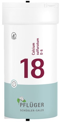 Schüßler-Salz Nr. 18 Calcium sulfuratum D6 400 St Tabletten