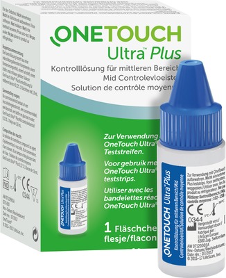 ONE TOUCH Ultra Plus Kontrolllösung mittel 3.8 ml Lösung