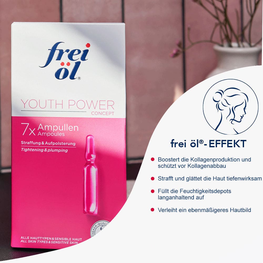 frei öl YOUTH POWER CONCEPT Ampullen 7X2 ml Konzentrat