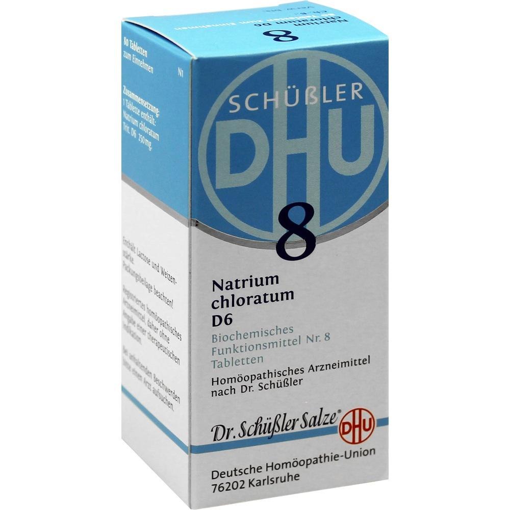 DHU Schüßler-Salz Nr. 8 Natrium chloratum D6 80 St Tabletten