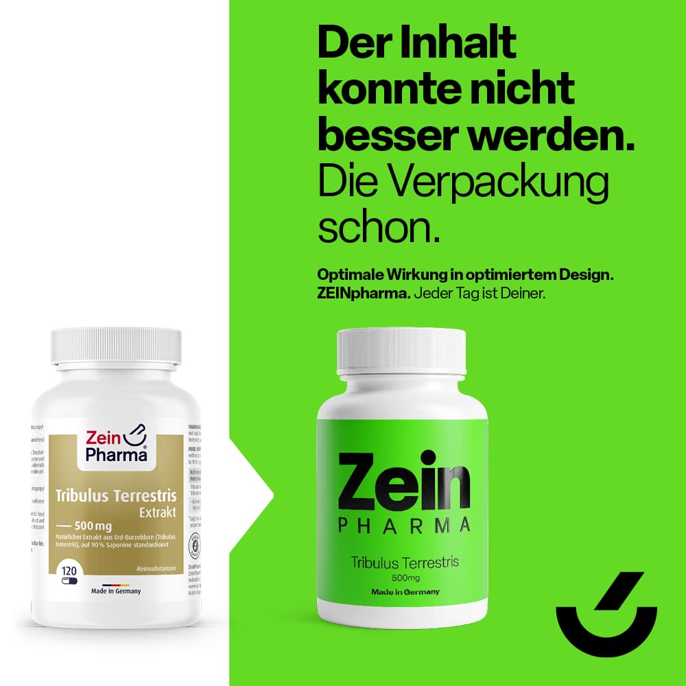 Zein Pharma Tribulus Terrestris Extrakt 500 mg 120 St Kapseln