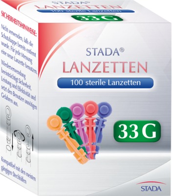 STADA Lanzetten 33 G 100 St Lanzetten 100 St