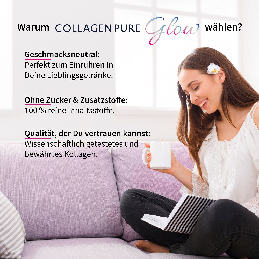 COLLAGEN PURE Glow 500 g Pulver