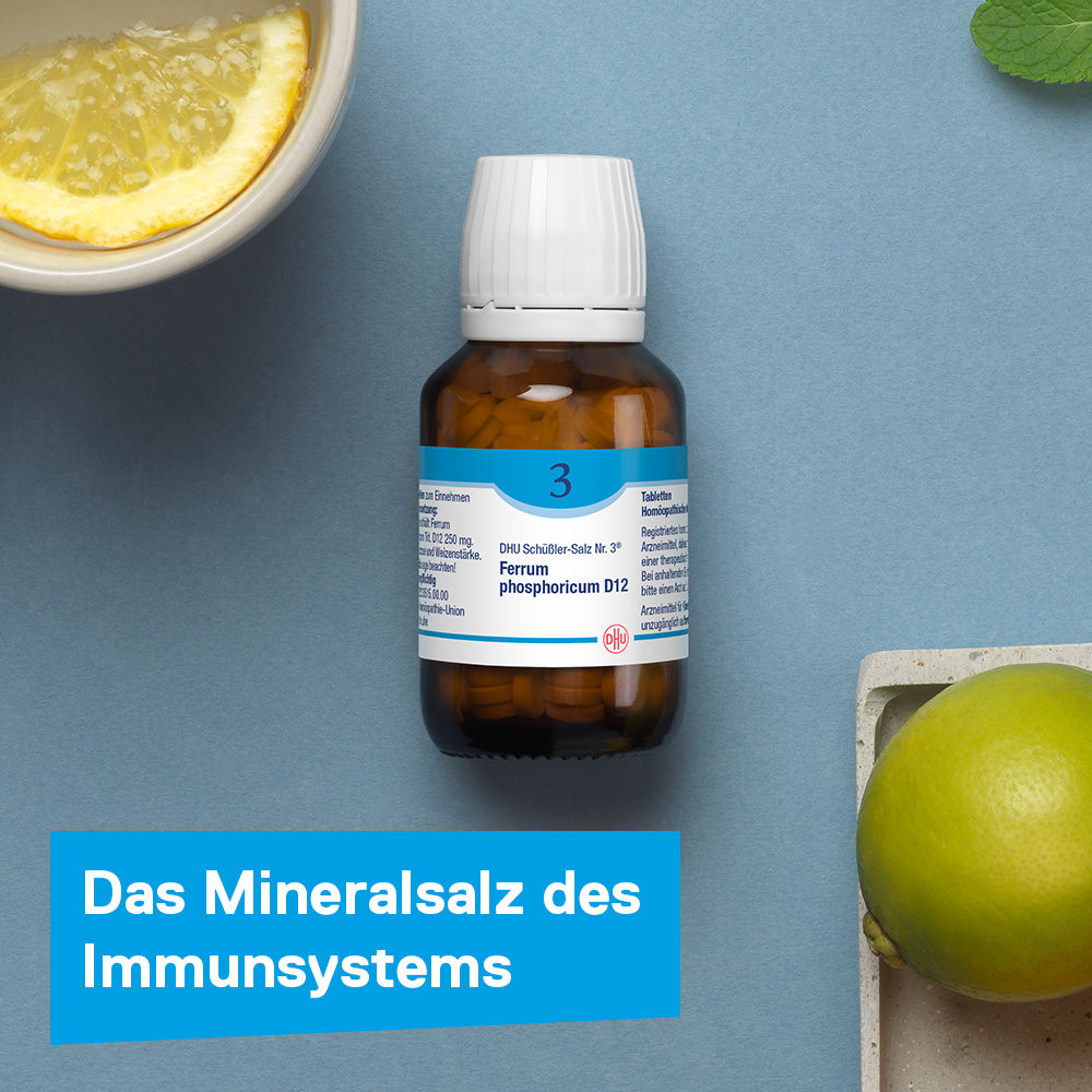 DHU Schüßler-Salz Nr. 3 Ferrum phosphoricum D6 200 St Tabletten