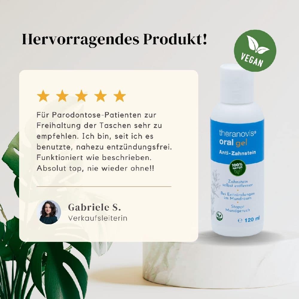 theranovis oral Zahnstein gel  120 ml Gel