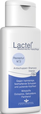 LACTEL Nr.2 Shampoo gegen festhaftende Schuppen 100 ml Shampoo