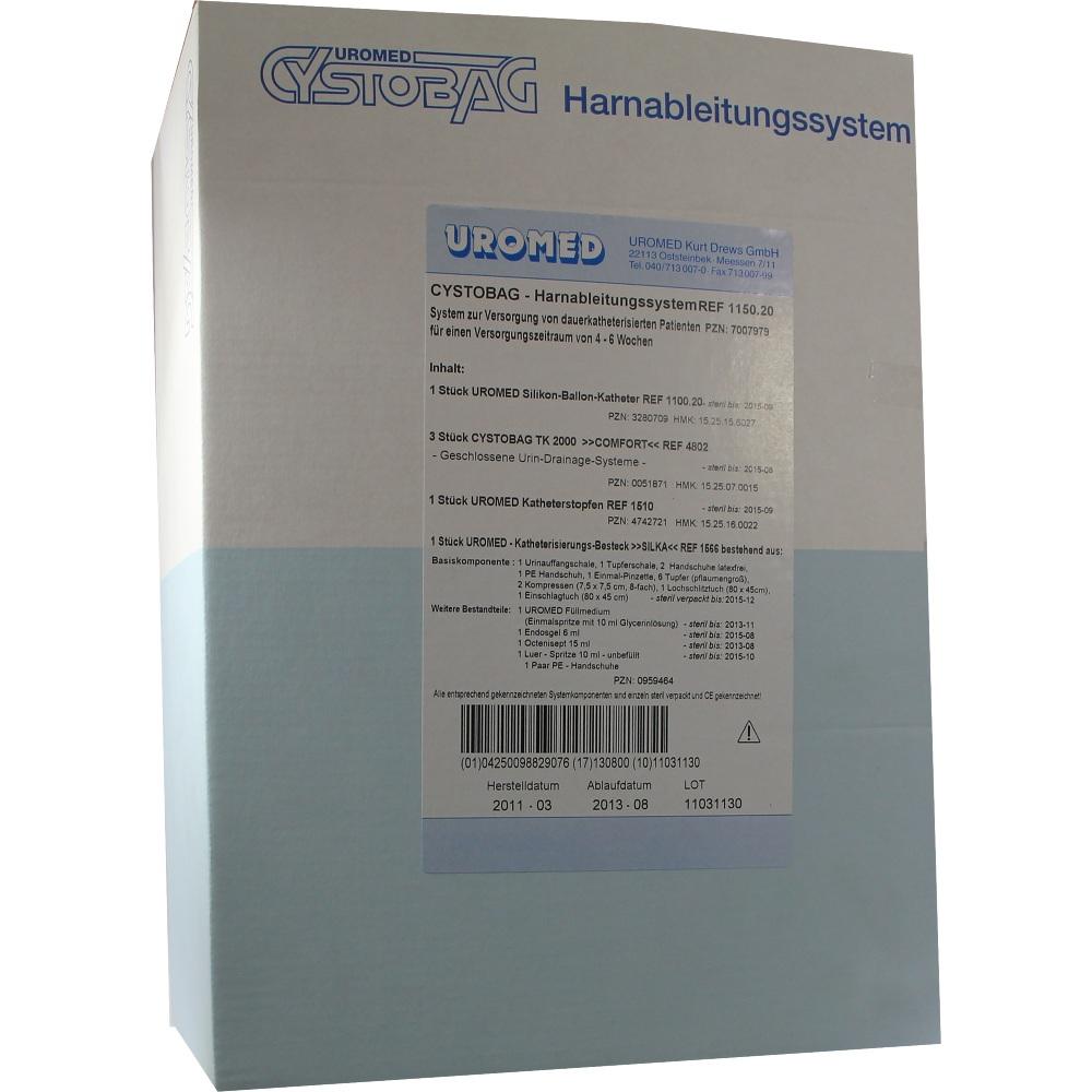 UROMED Katheter Wechselset Silikon Ballonk.1566 1 Packung Kombipackung