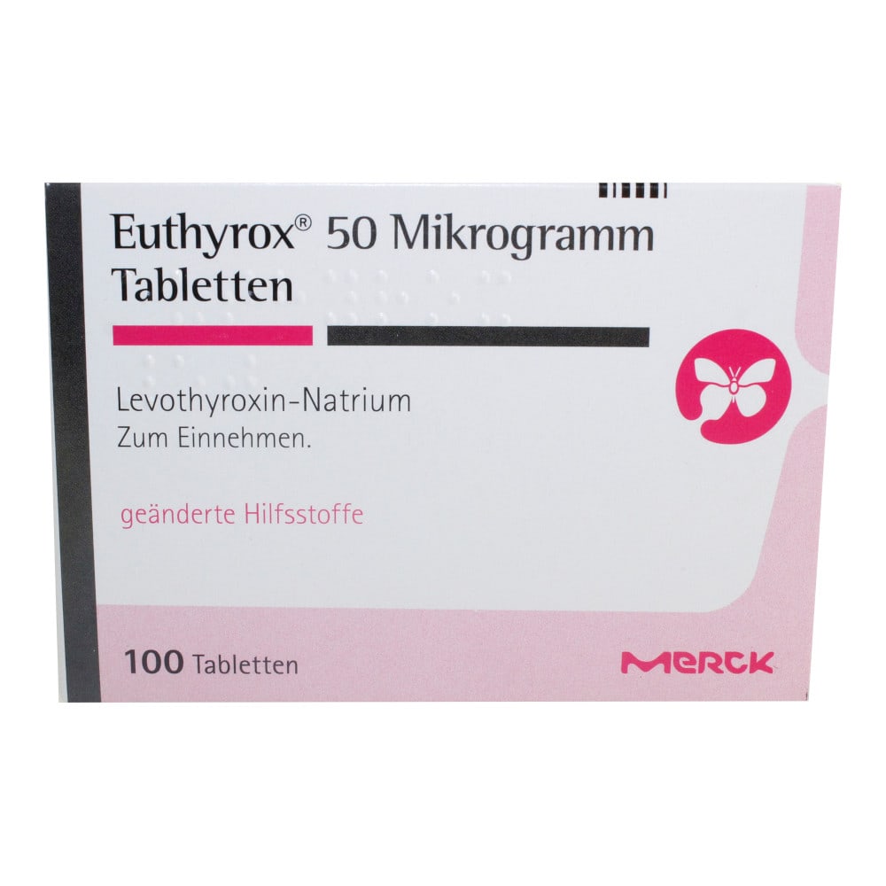 Euthyrox 50 Mikrogramm 100 St Tabletten