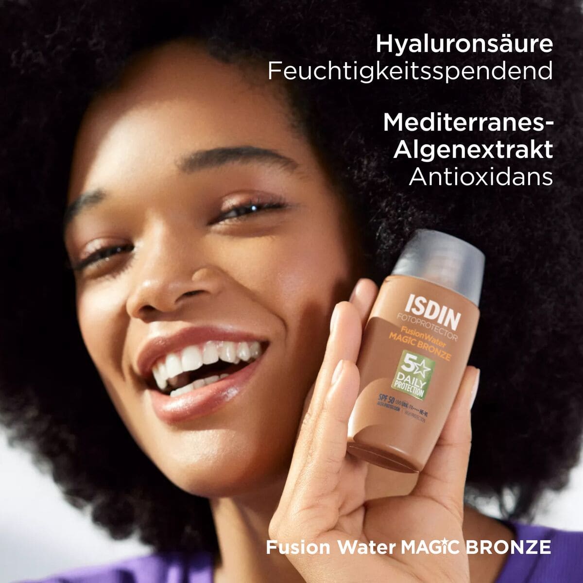 ISDIN FusionWater MAGIC BRONZE LSF 50 50 ml Creme
