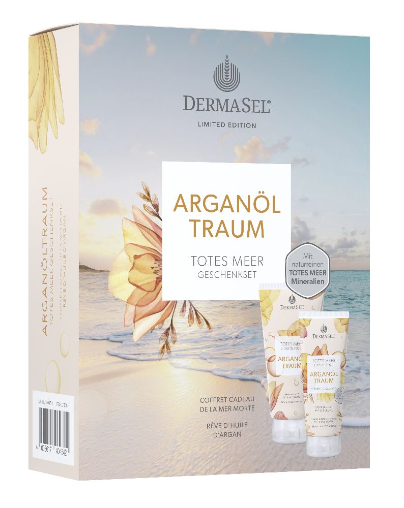 DERMASEL ARGANÖL TRAUM TOTES MEER GESCHENKSET 1 St