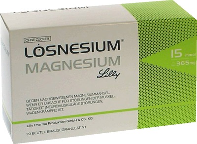 LÖSNESIUM Brausegranulat Btl. 20 St Granulat