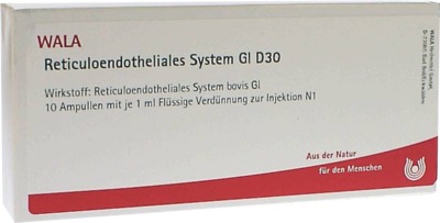 WALA Reticuloendotheliales System Gl D30 Ampullen 10X1 ml Ampullen