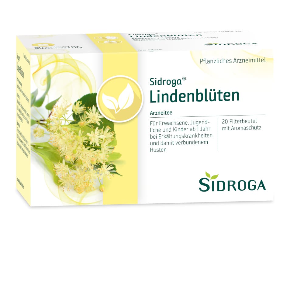 SIDROGA Lindenblüten 20X1.8 g Tee